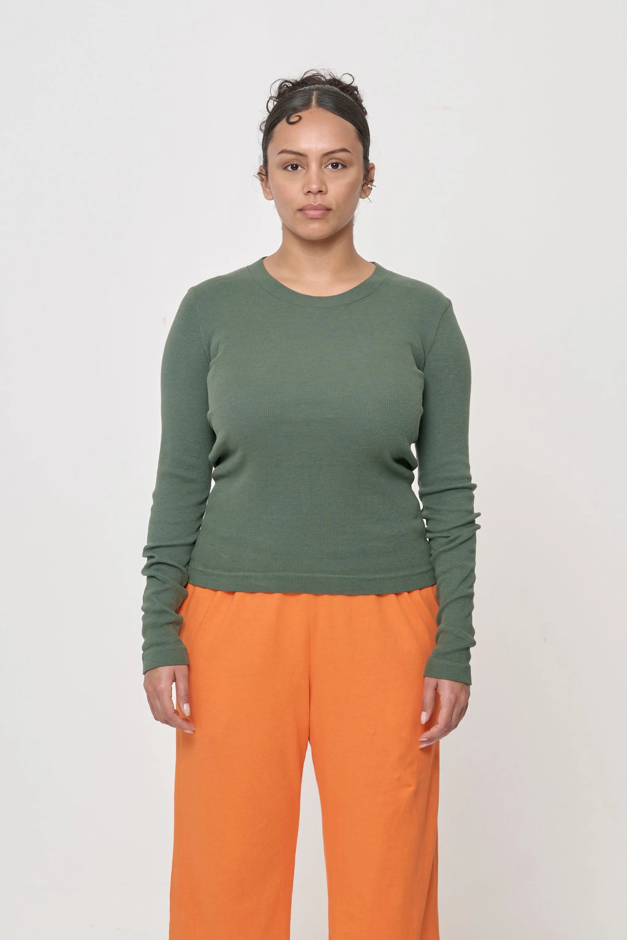 Rib Long Sleeve sold by Everybody.World product image thumbnail 2