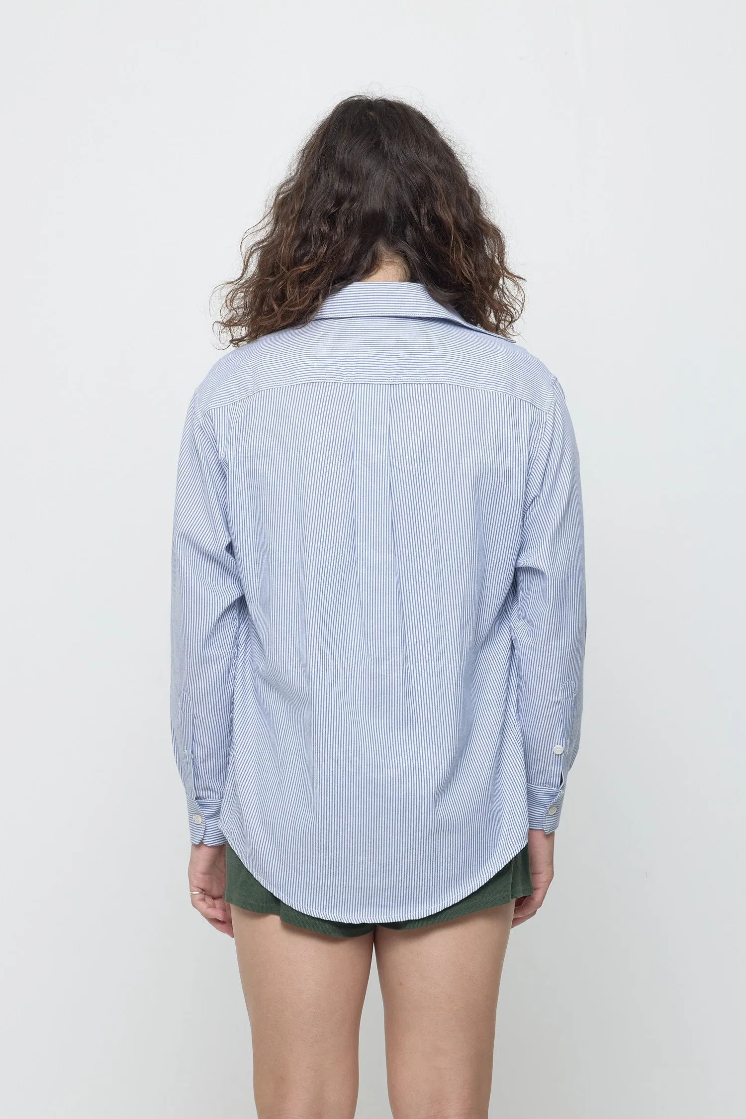 Stripe Poplin Button-Up Shirt sold by Everybody.World product image thumbnail 5