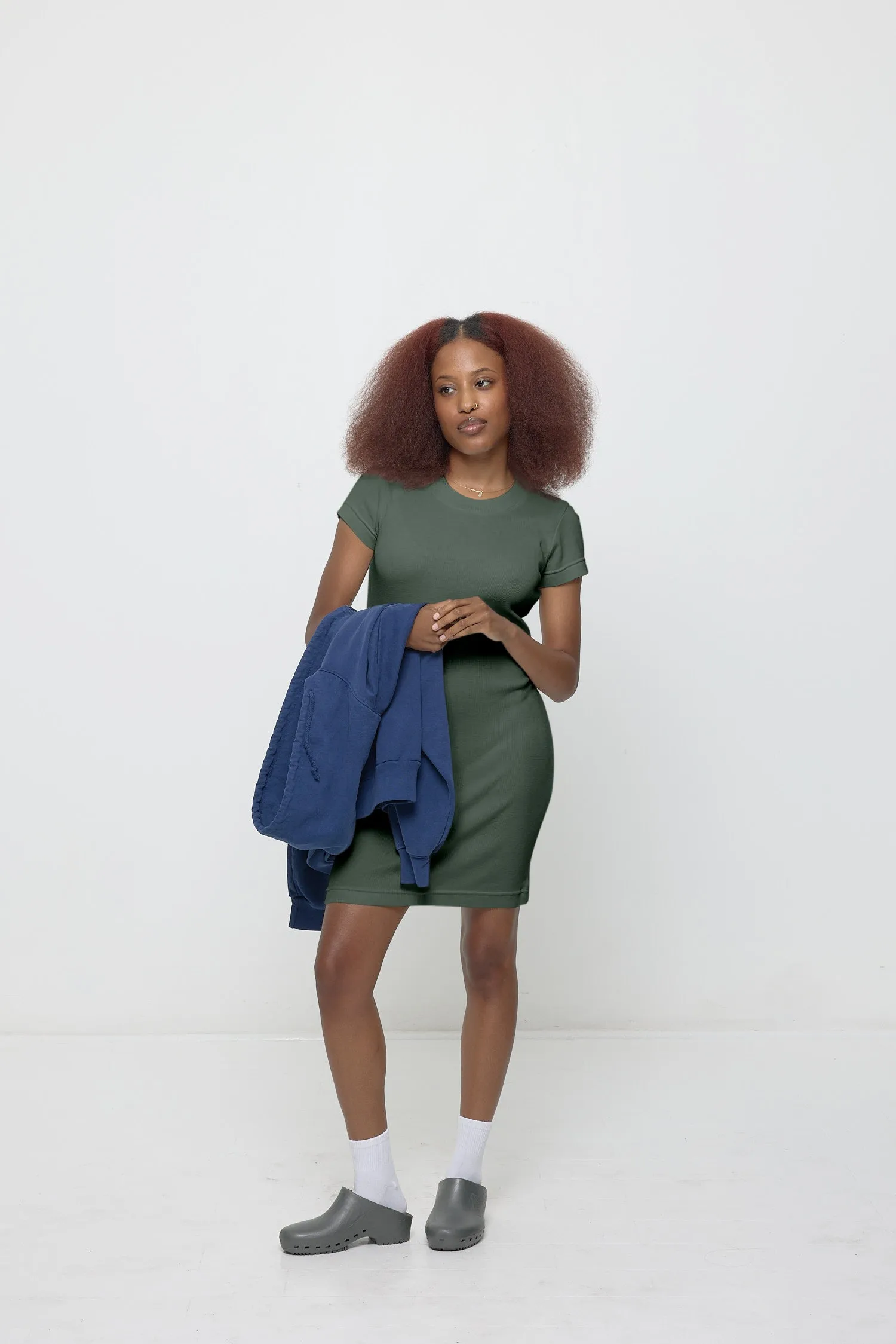 Rib Dress sold by Everybody.World product image thumbnail 4