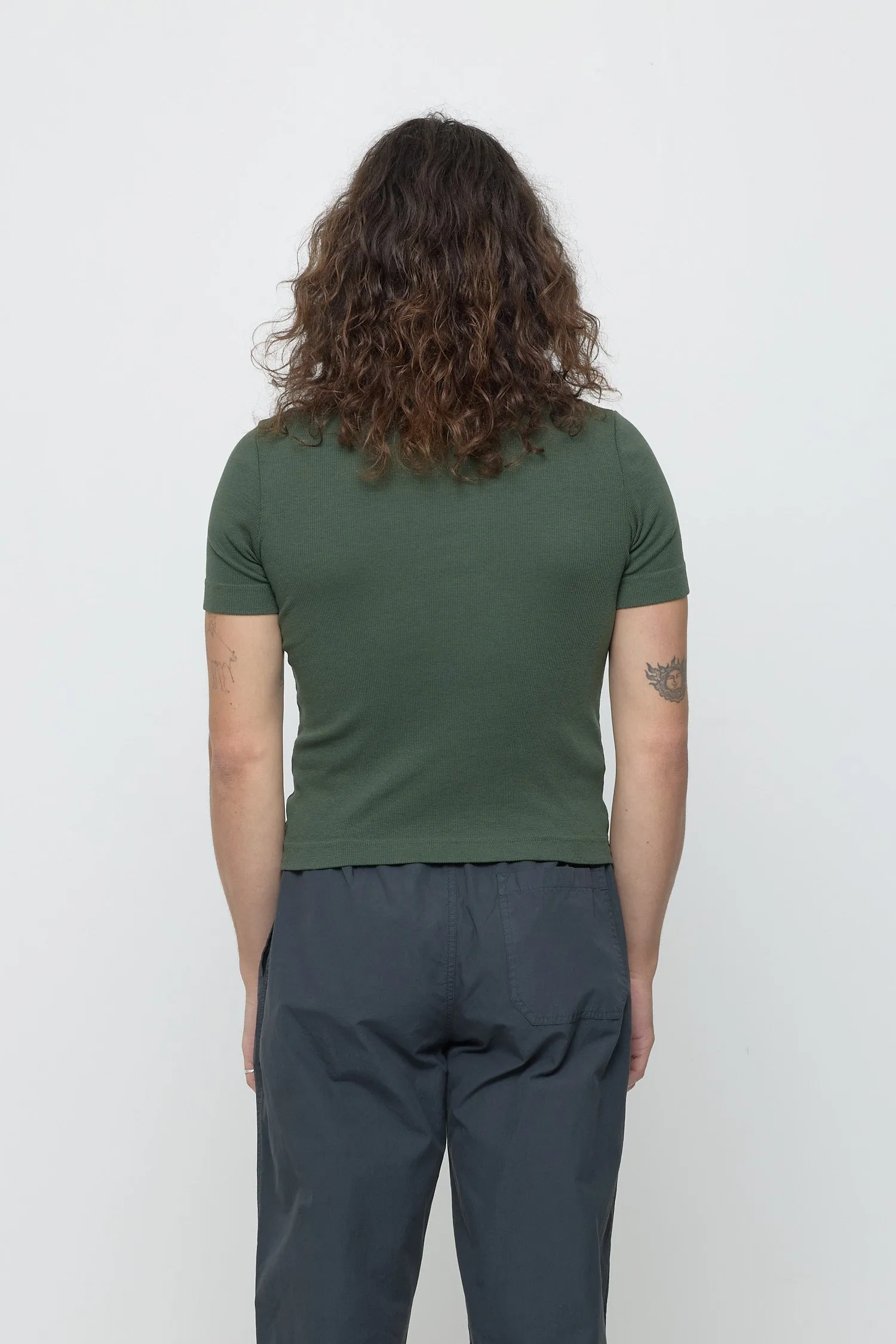 Rib Short Sleeve sold by Everybody.World product image thumbnail 5