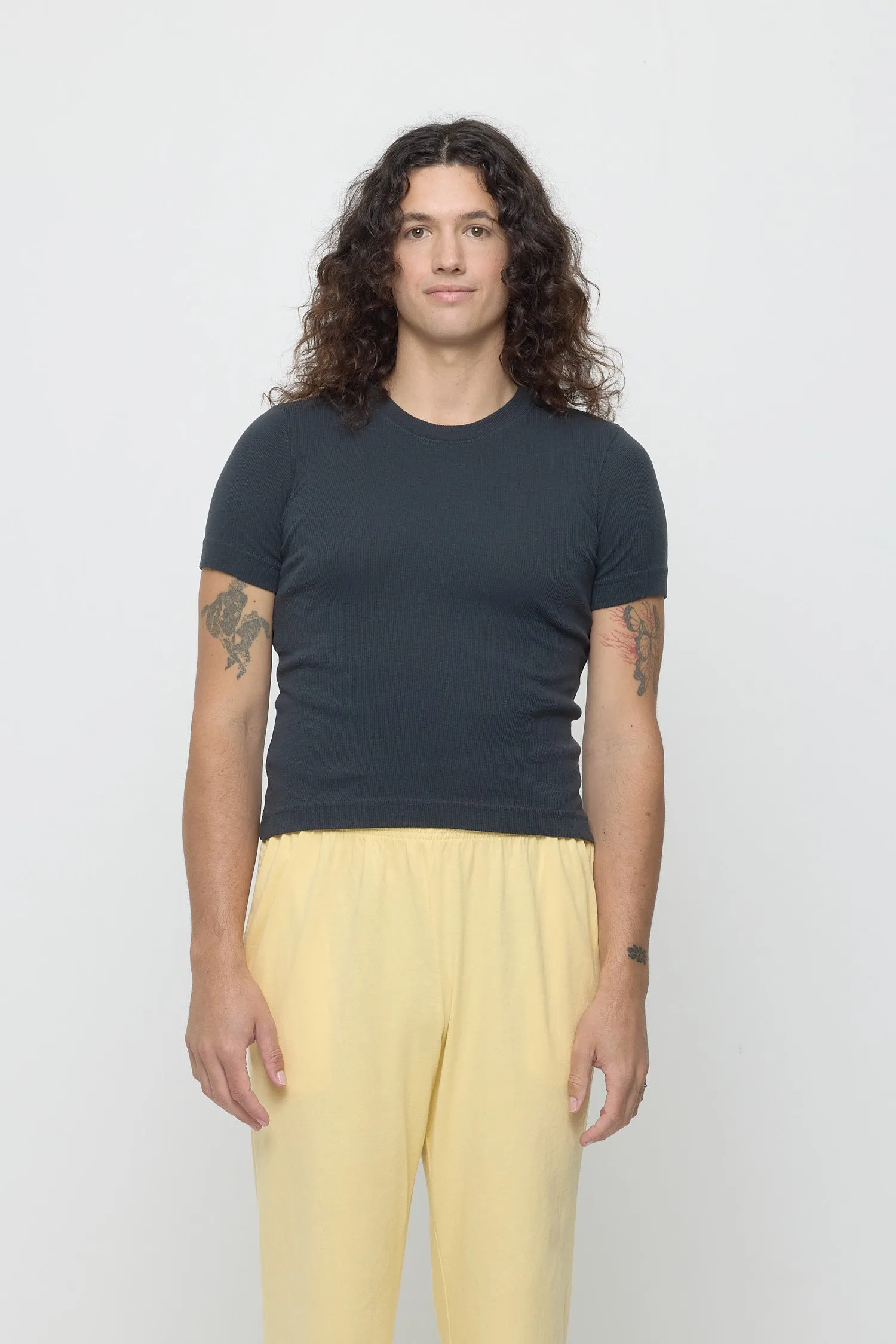 Rib Short Sleeve sold by Everybody.World product image thumbnail 3