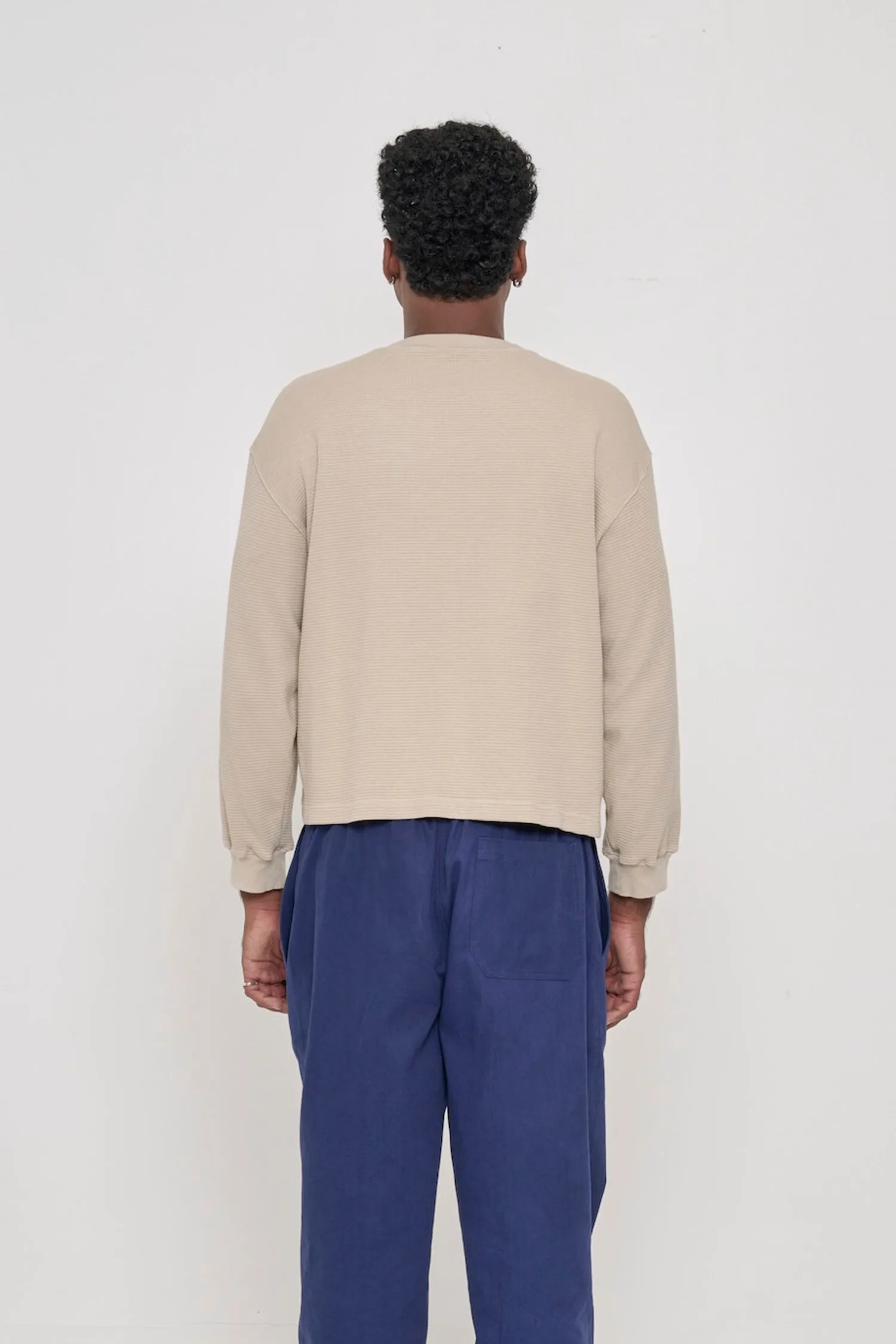 Thermal Long Sleeve Boxier Trash Tee sold by Everybody.World product image thumbnail 4