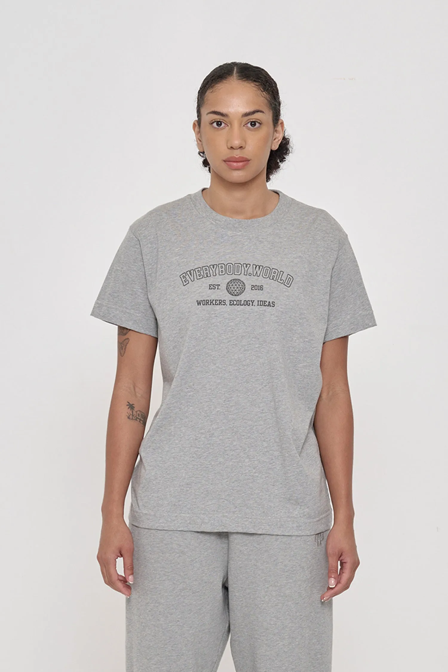 Heather Short Sleeve Tee sold by Everybody.World