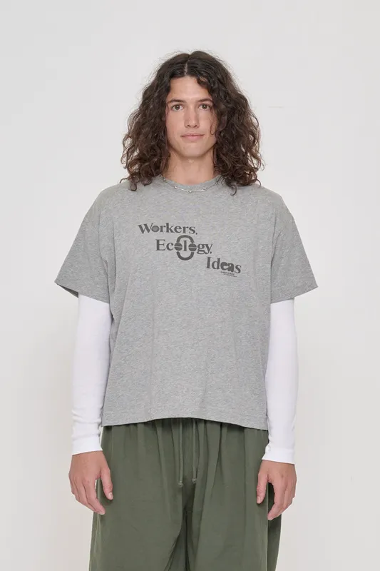 Heather Boxier Tee sold by Everybody.World