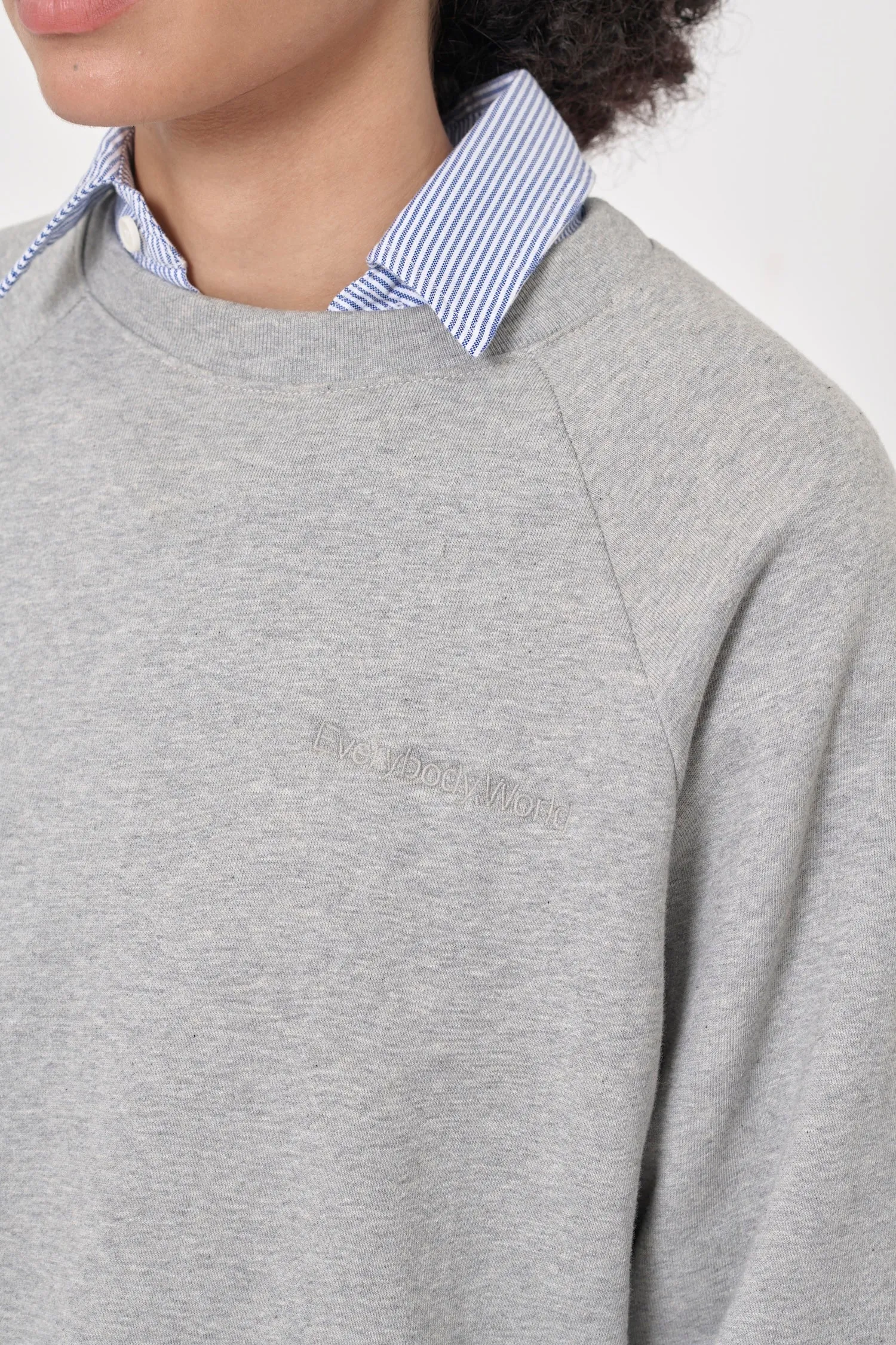 Heather Raglan Sweatshirt sold by Everybody.World product image thumbnail 2