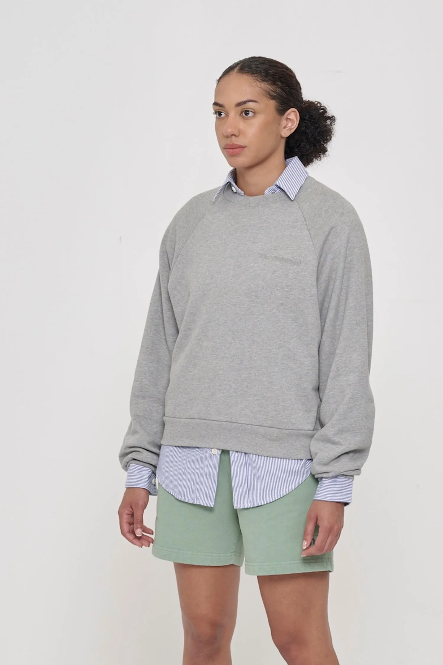 Heather Raglan Sweatshirt sold by Everybody.World product image thumbnail 4