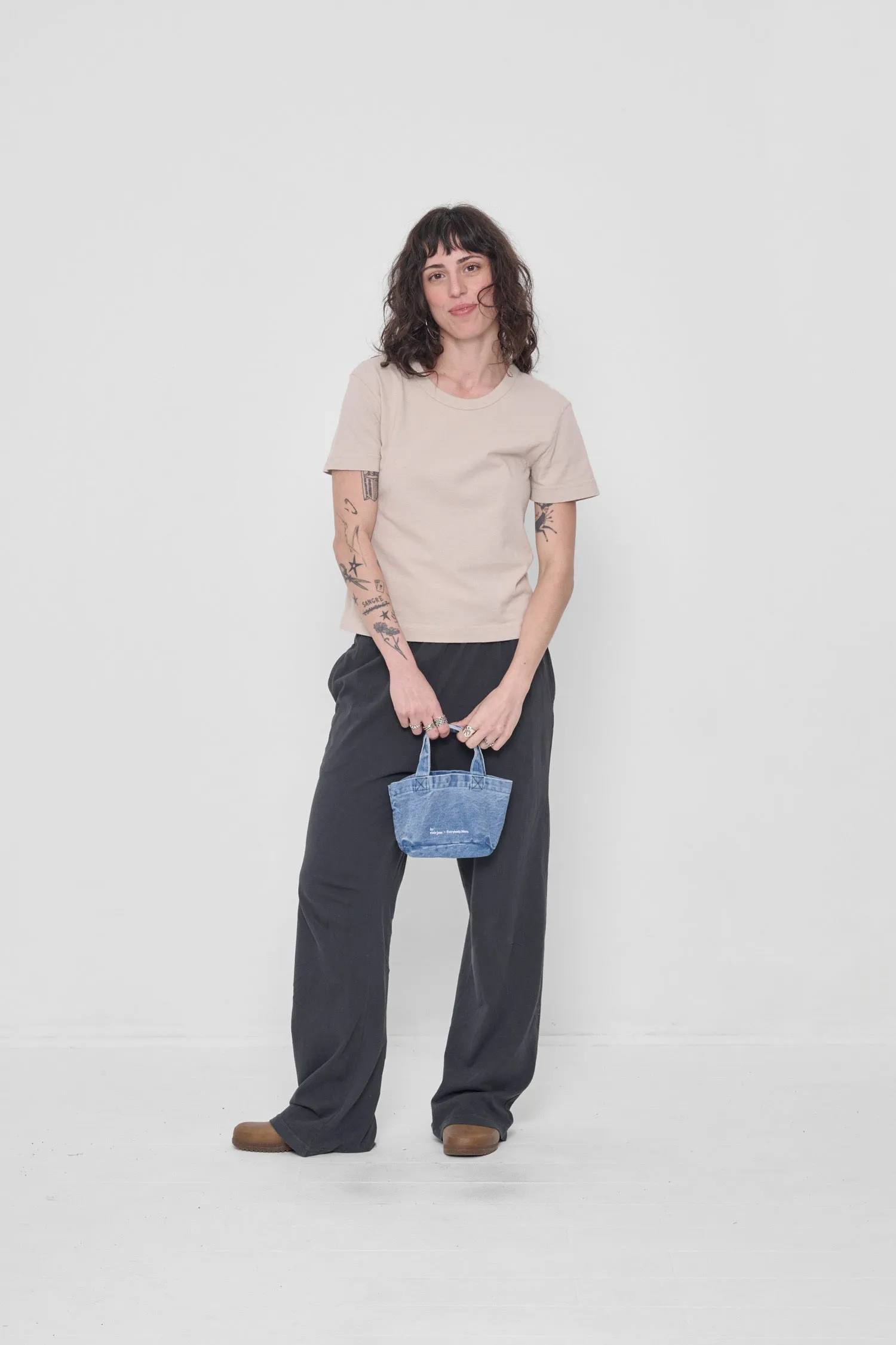 Denim Mini Tote sold by Everybody.World product image thumbnail 2