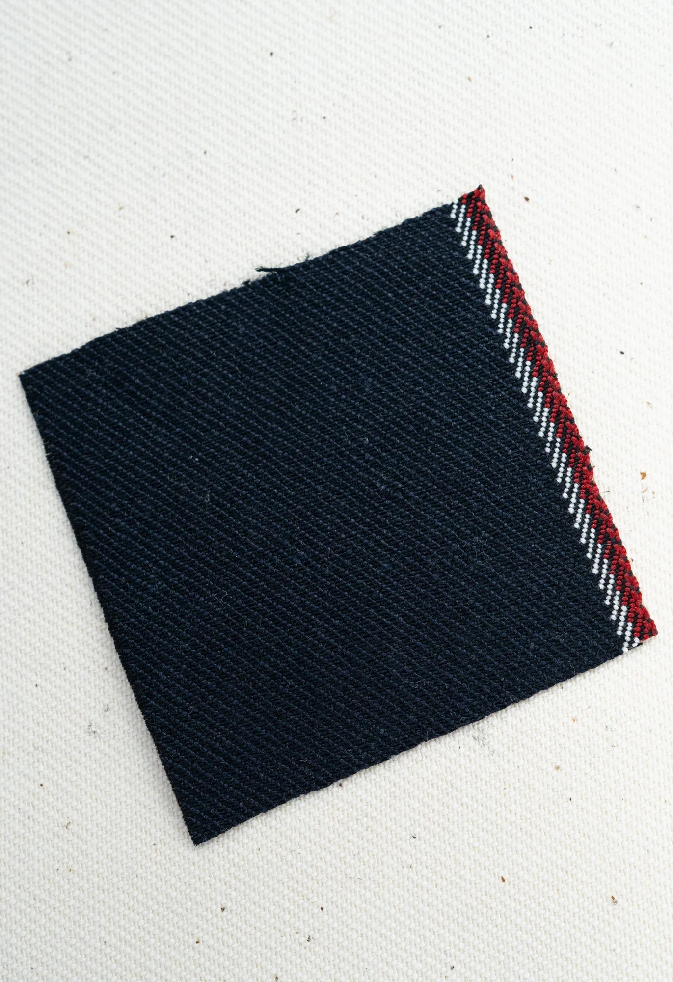 Dark Double Indigo Selvedge Denim Fabric sold by Blackhorse Lane Ateliers product image thumbnail 3