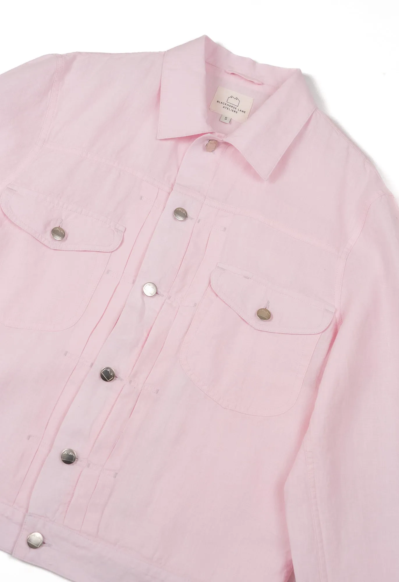 W10 Type II Linen Jacket Pink sold by Blackhorse Lane Ateliers product image thumbnail 2