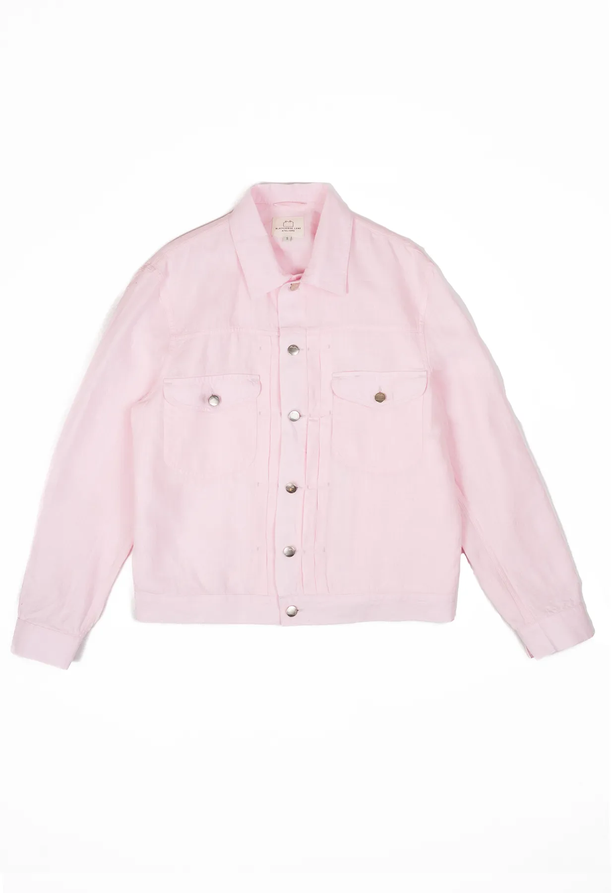 W10 Type II Linen Jacket Pink sold by Blackhorse Lane Ateliers