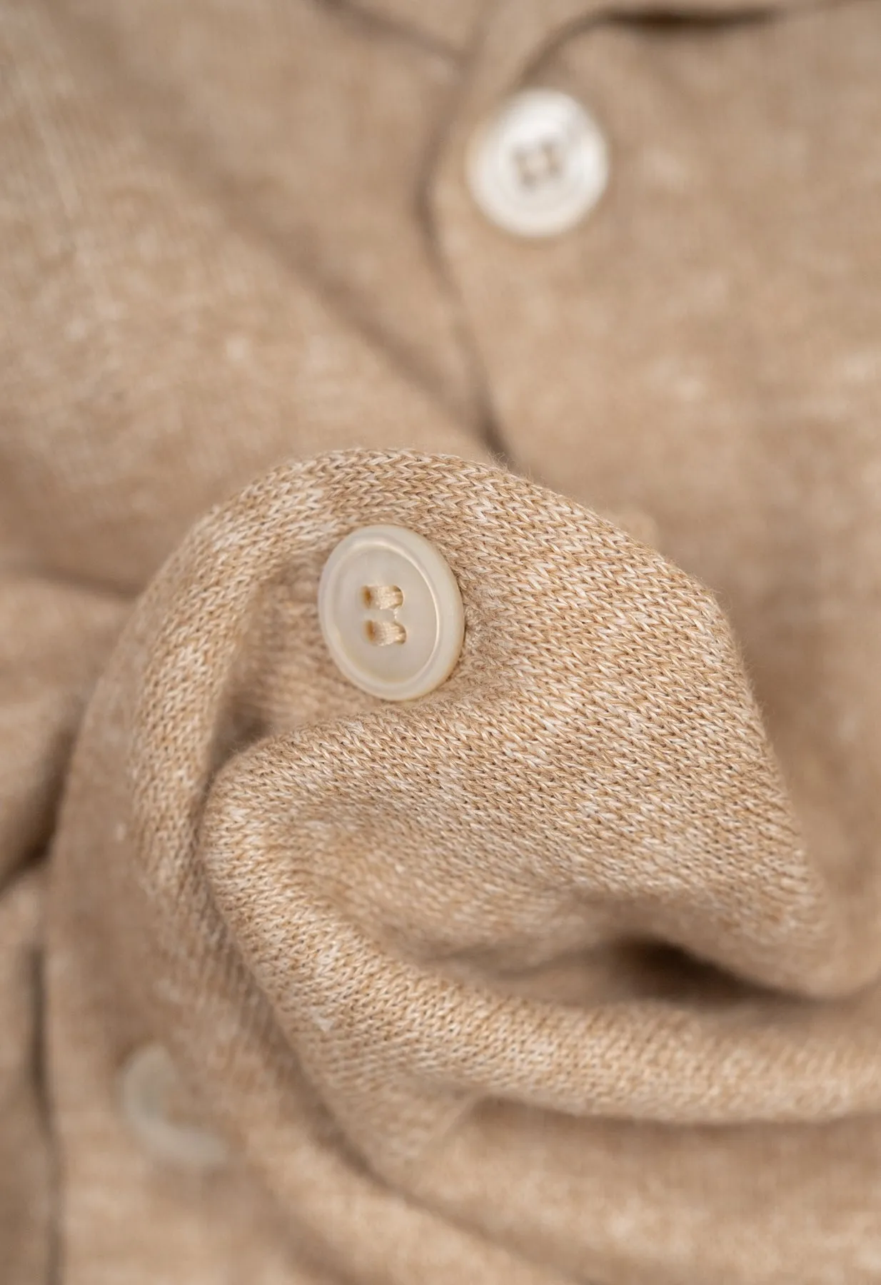 Men's Open Collar Knit - Brown sold by Blackhorse Lane Ateliers product image thumbnail 5