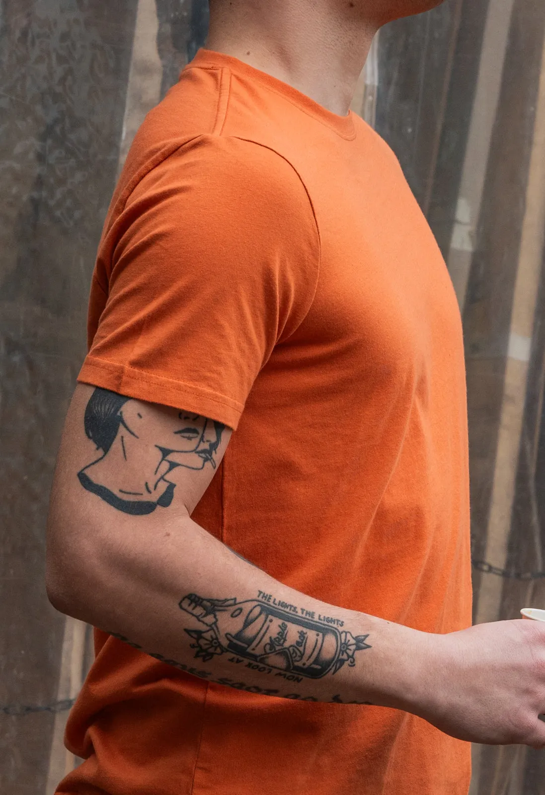 SW17 Lightweight T-Shirt Burnt Orange sold by Blackhorse Lane Ateliers product image thumbnail 4