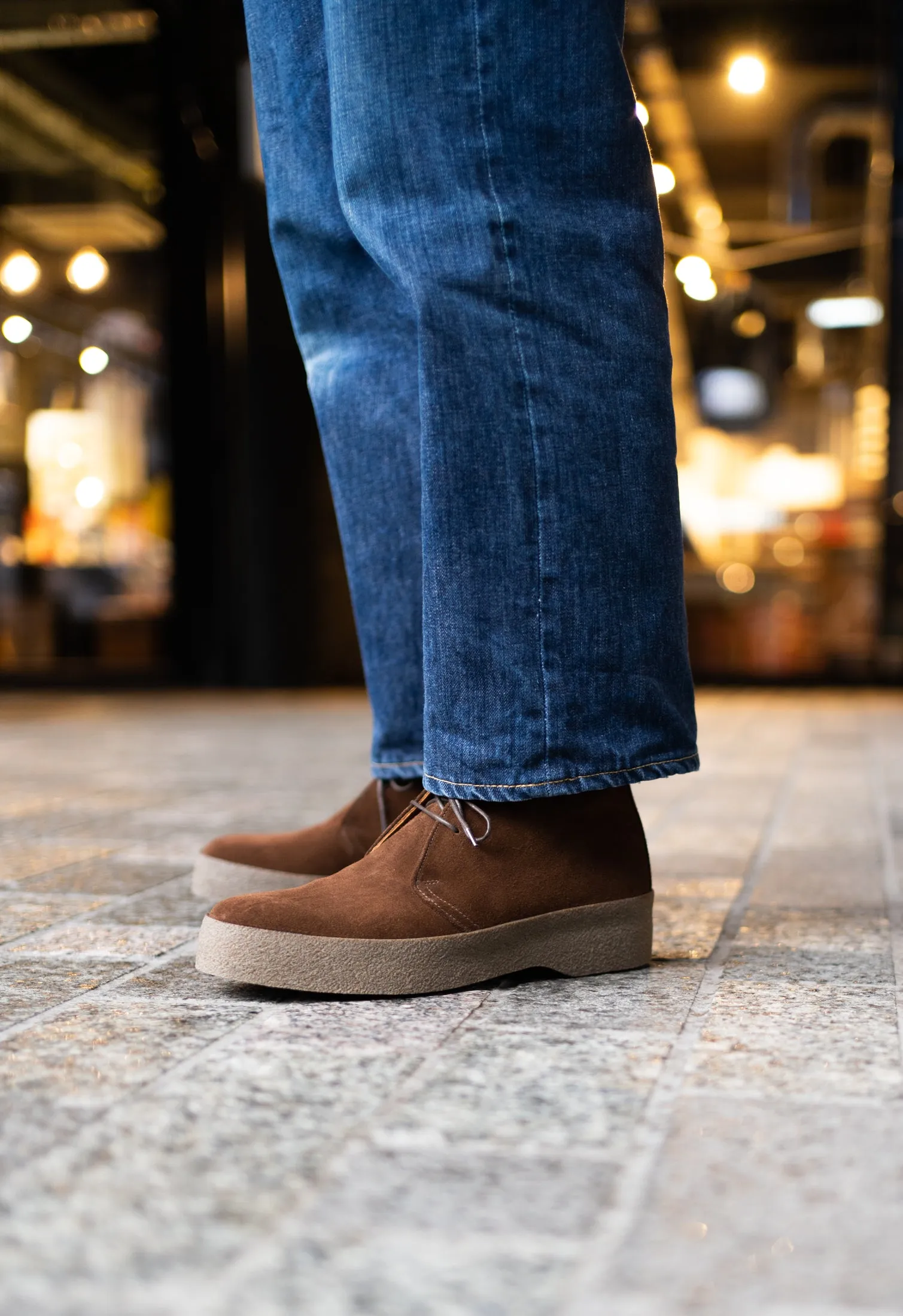SANDERS SAM IN POLO SNUFF SUEDE CHUKKA BOOT sold by Blackhorse Lane Ateliers product image thumbnail 2