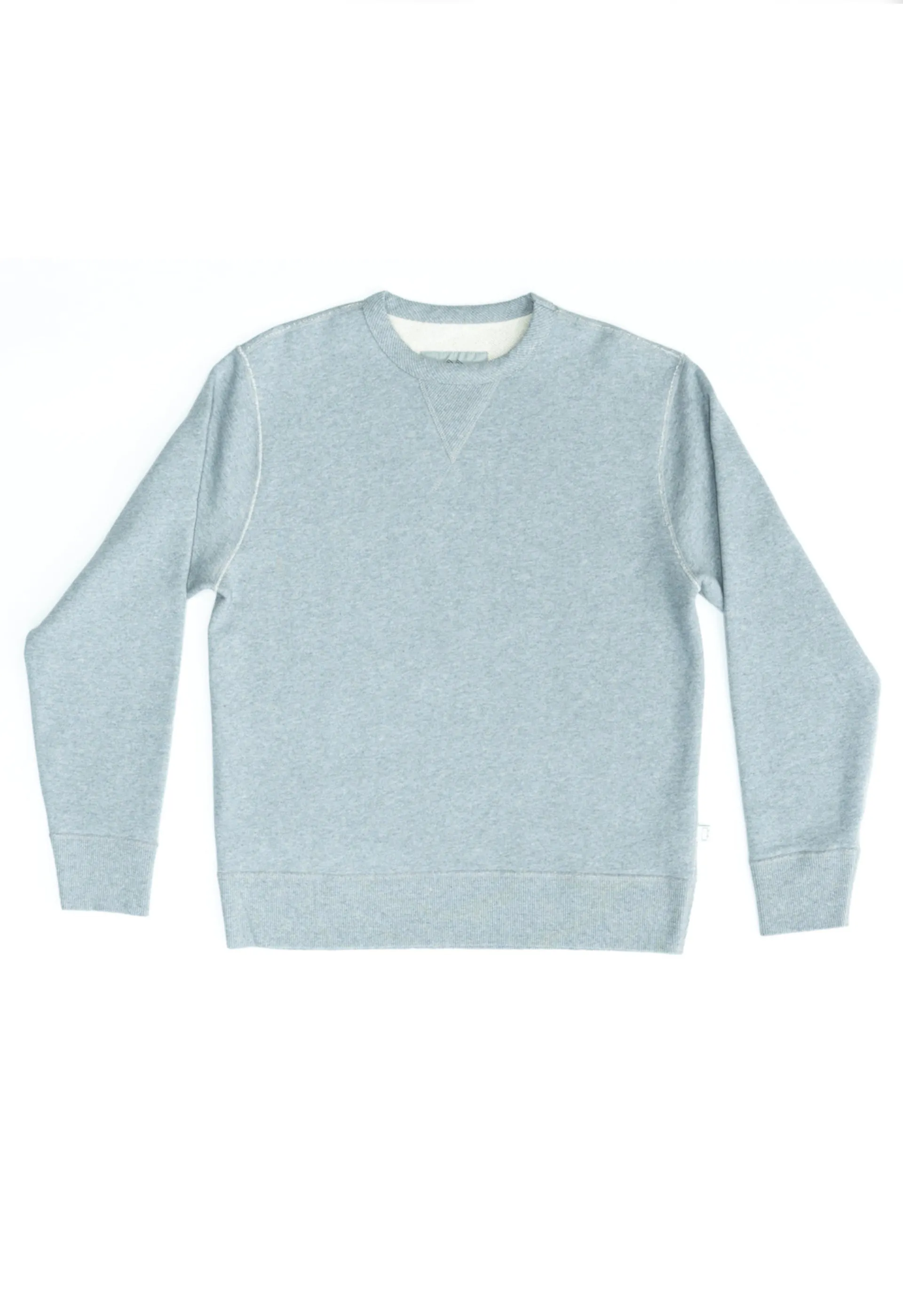 N7 Heavyweight Sweatshirt Grey sold by Blackhorse Lane Ateliers