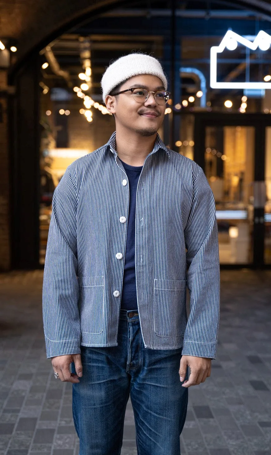 W2 Hickory Japanese 10oz Overshirt sold by Blackhorse Lane Ateliers product image thumbnail 2