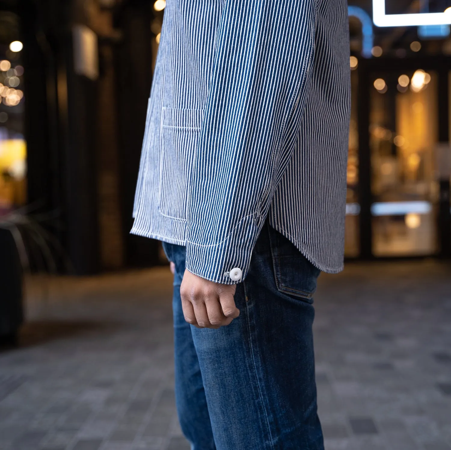 W2 Hickory Japanese 10oz Overshirt sold by Blackhorse Lane Ateliers product image thumbnail 5