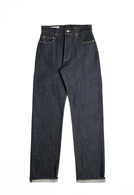 E10 Classic Straight Indigo 13oz Turkish Raw Womens jeans made by Blackhorse Lane Ateliers