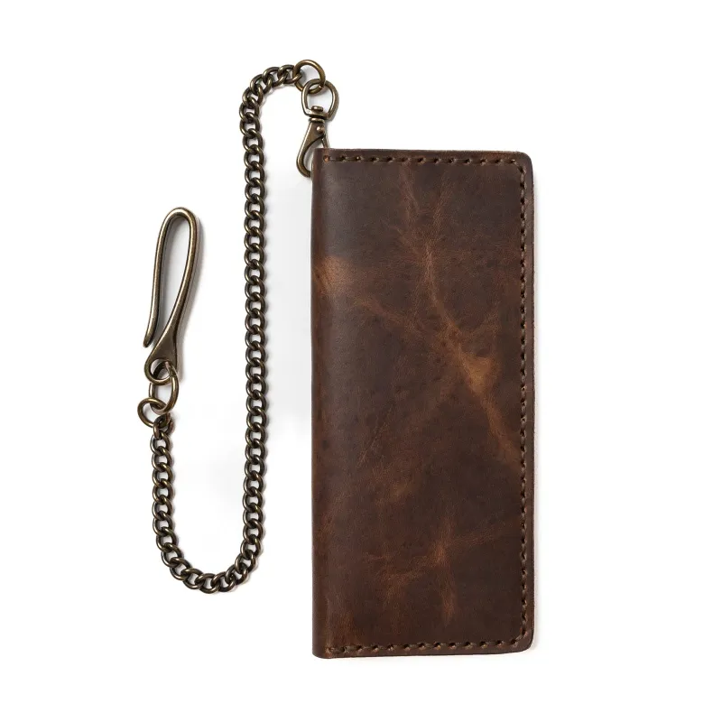 Last Batch - Leather Long Wallet sold by Popov Leather