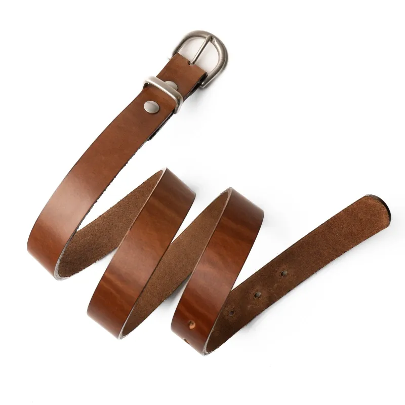 Women's Leather Belt - 1" sold by Popov Leather