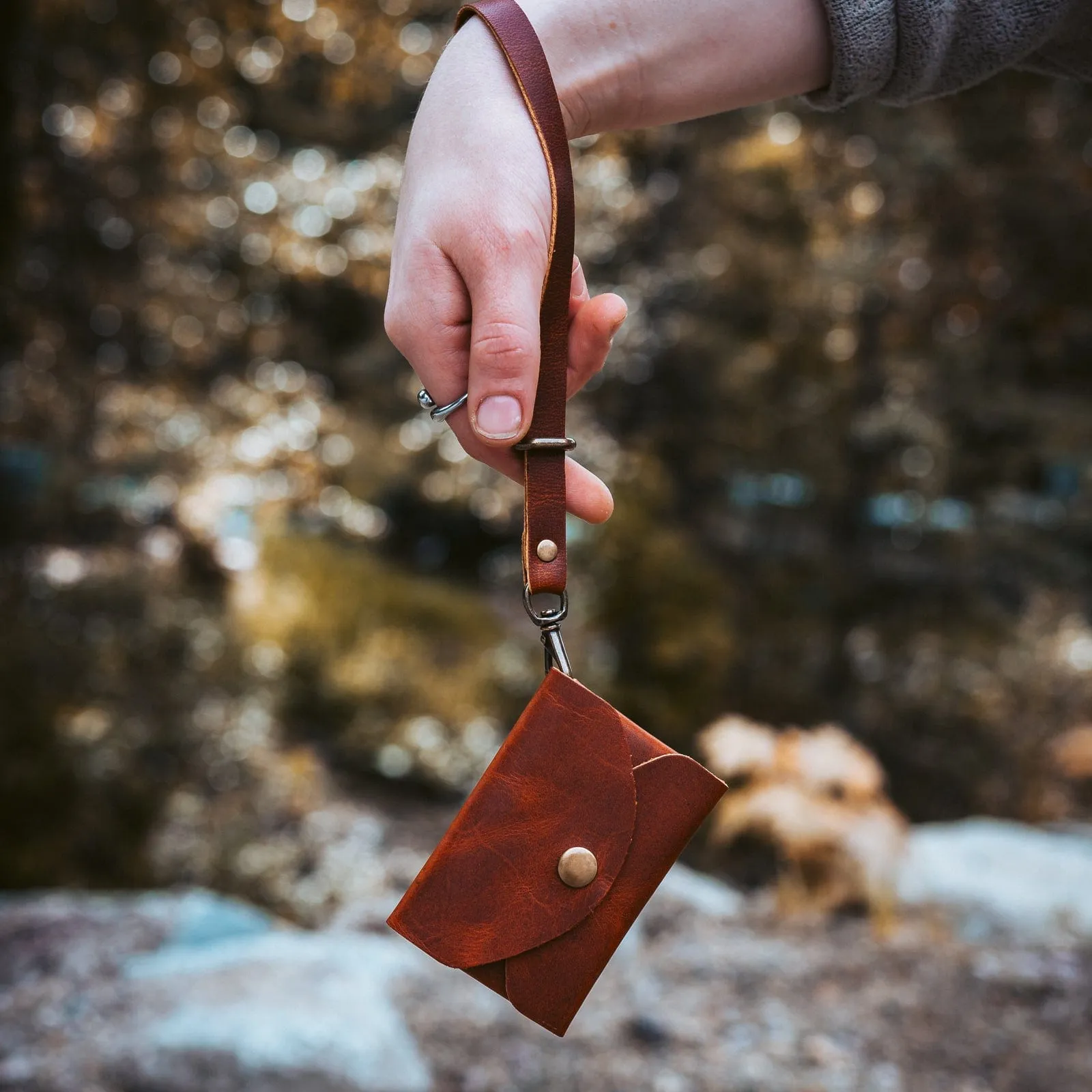 Leather Envelope Pouch sold by Popov Leather product image thumbnail 5