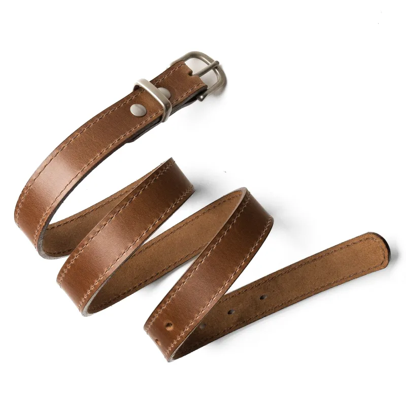 Leather Vanguard Belt - 1" sold by Popov Leather