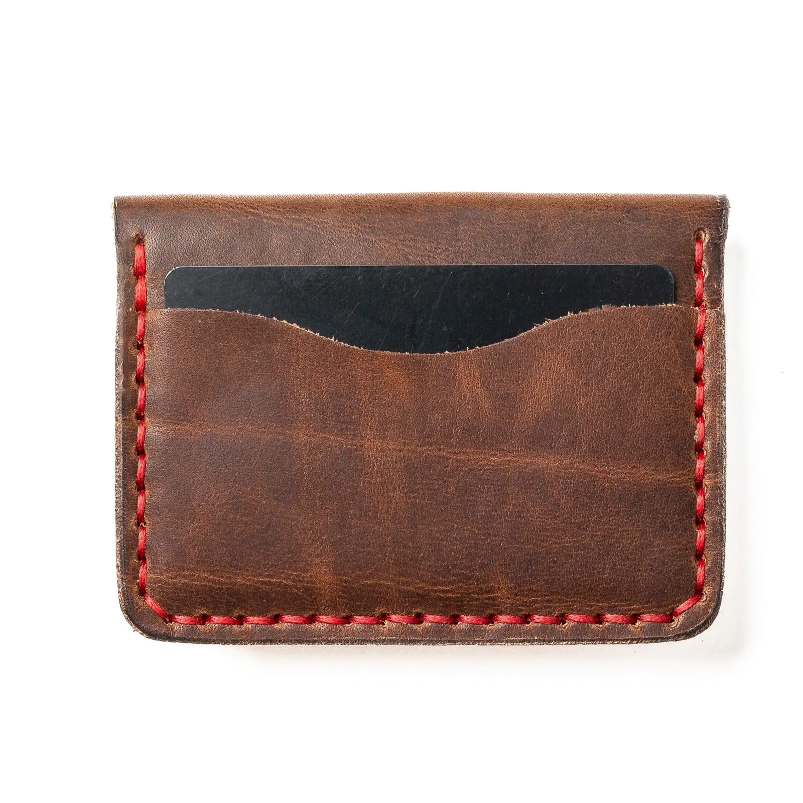 Leather 5 Card Wallet sold by Popov Leather