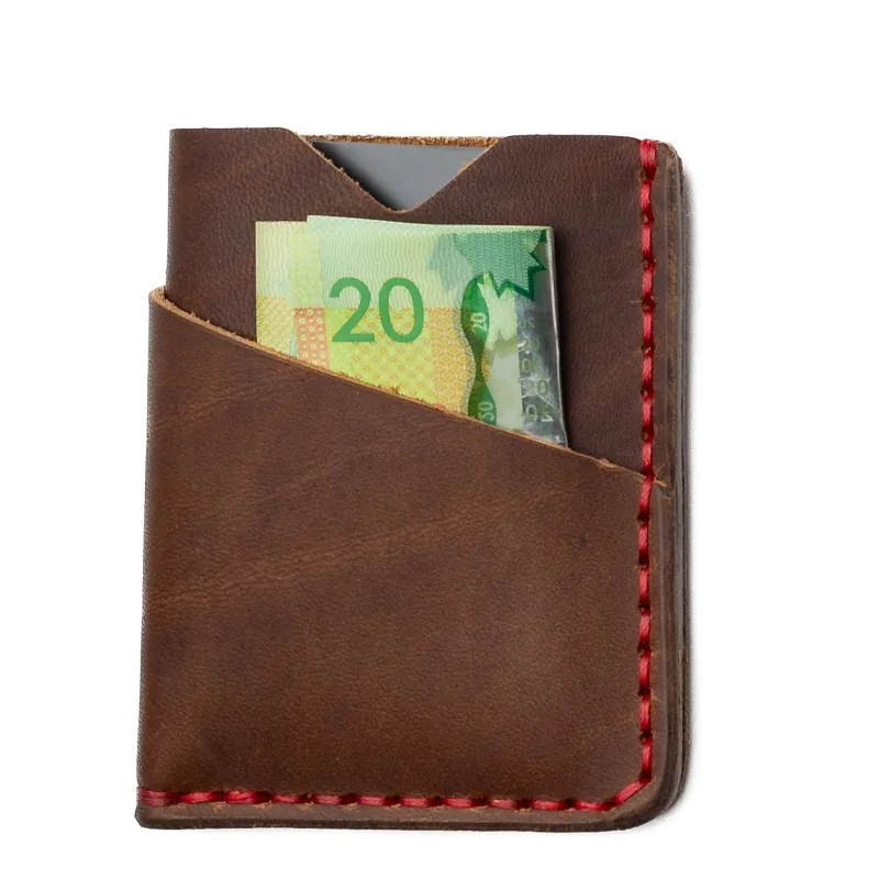 Leather Front Pocket Wallet sold by Popov Leather