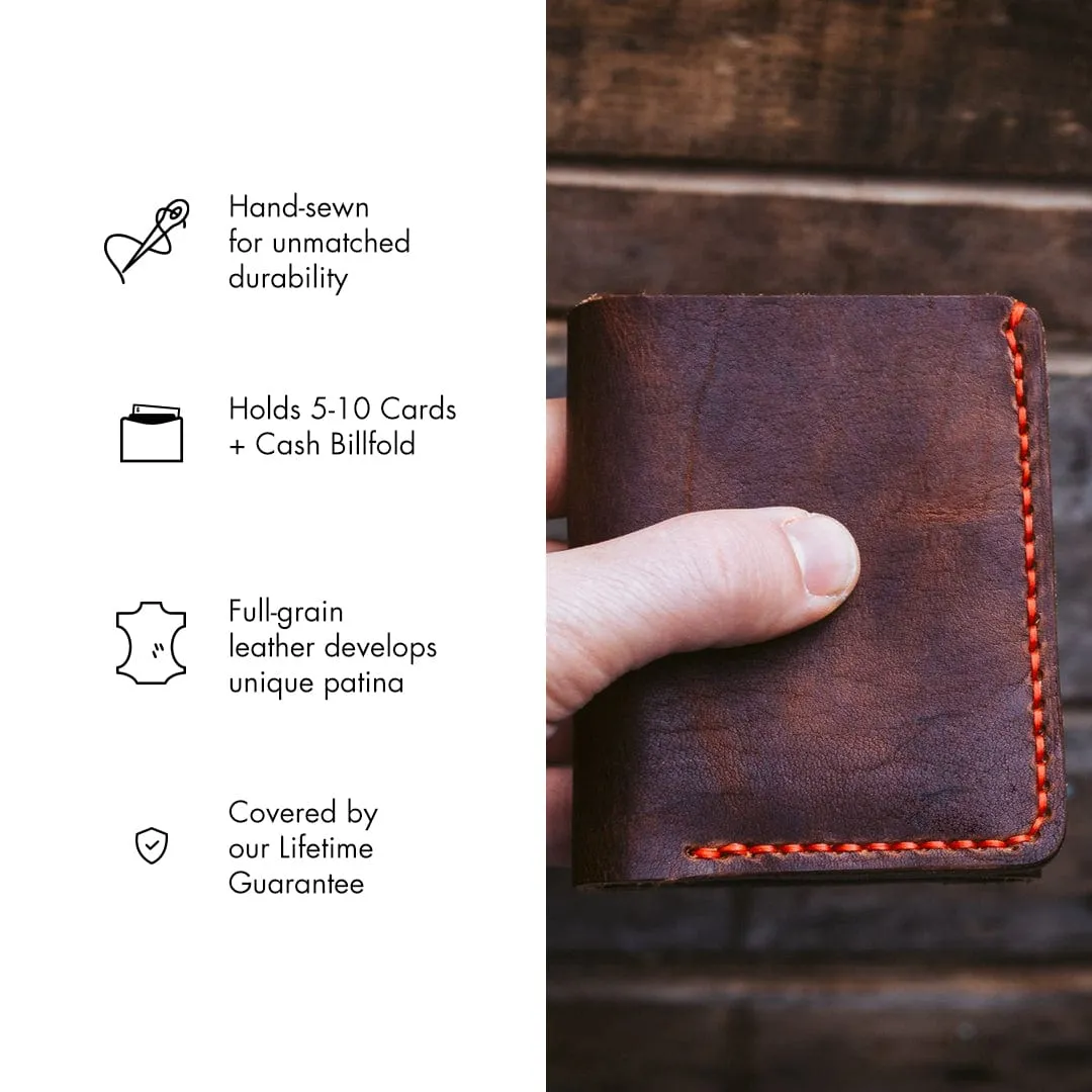 Leather Trifold Wallet sold by Popov Leather product image thumbnail 3