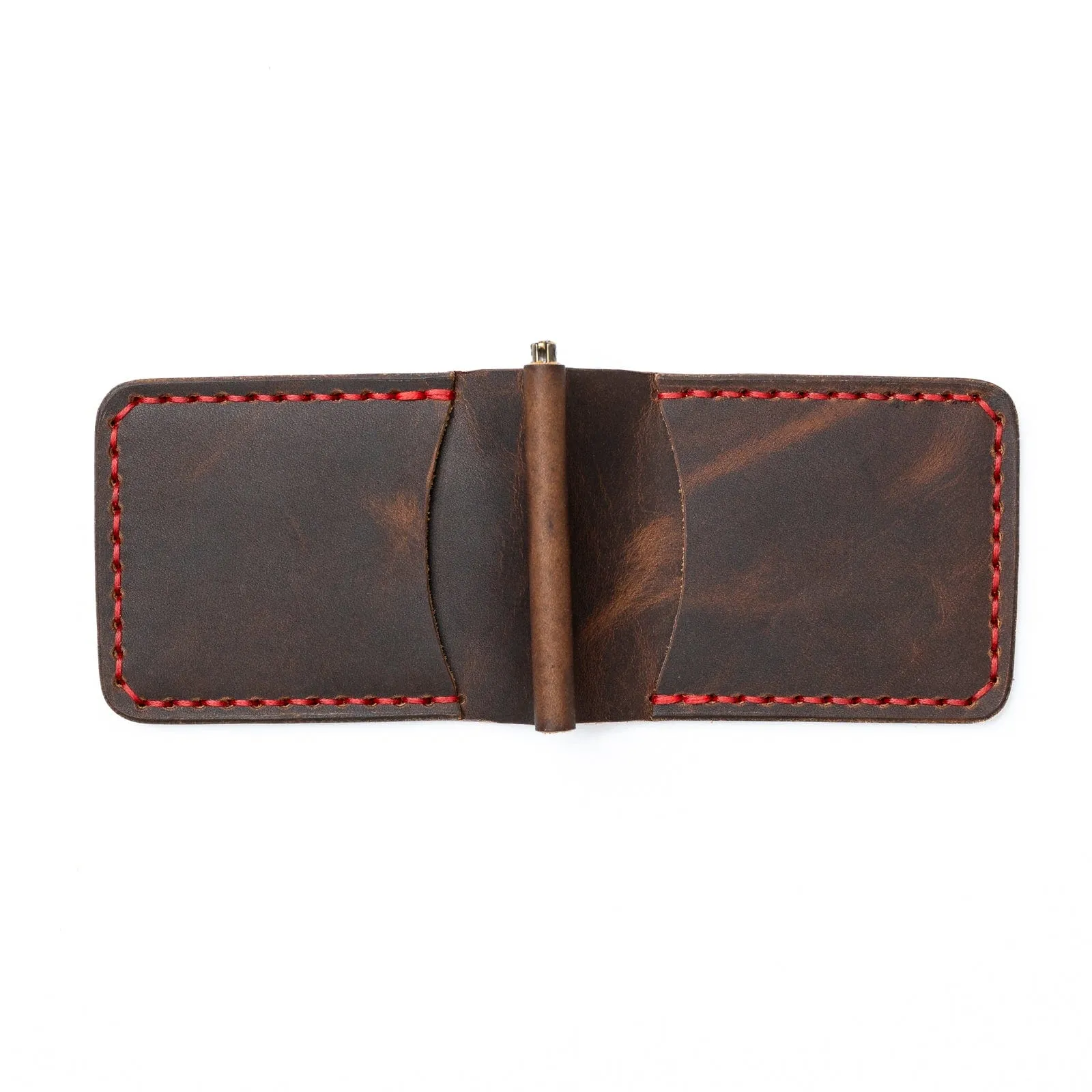 Leather Money Clip Wallet sold by Popov Leather product image thumbnail 5