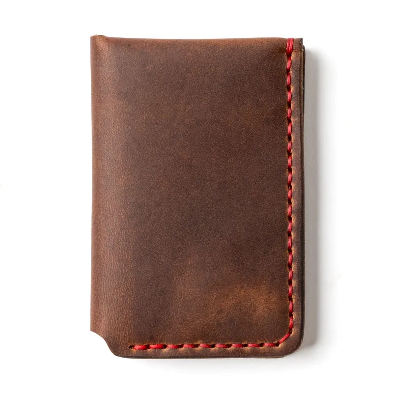 Leather Vertical Wallet sold by Popov Leather