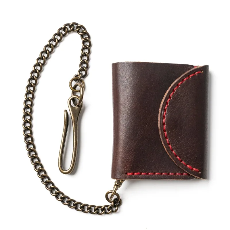 Leather Biker Wallet sold by Popov Leather