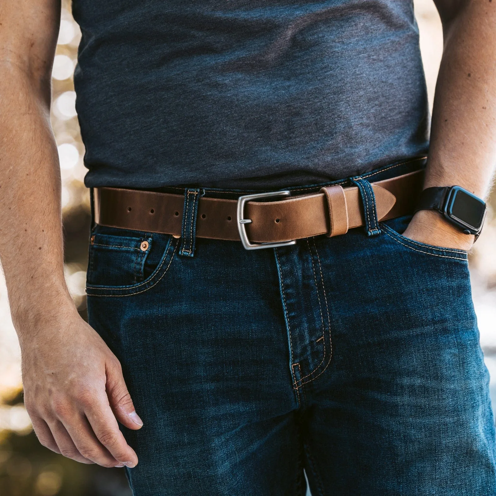 Leather Belt - 1.5" sold by Popov Leather product image thumbnail 2