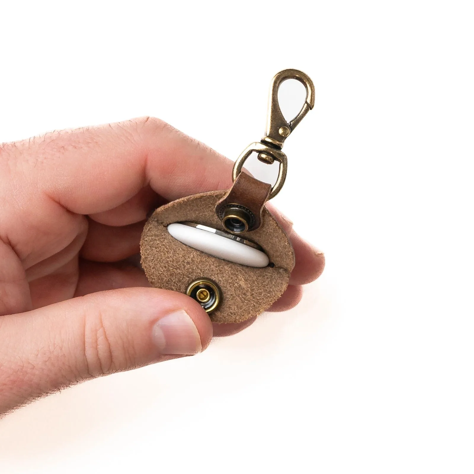 Leather AirTag Case sold by Popov Leather product image thumbnail 3