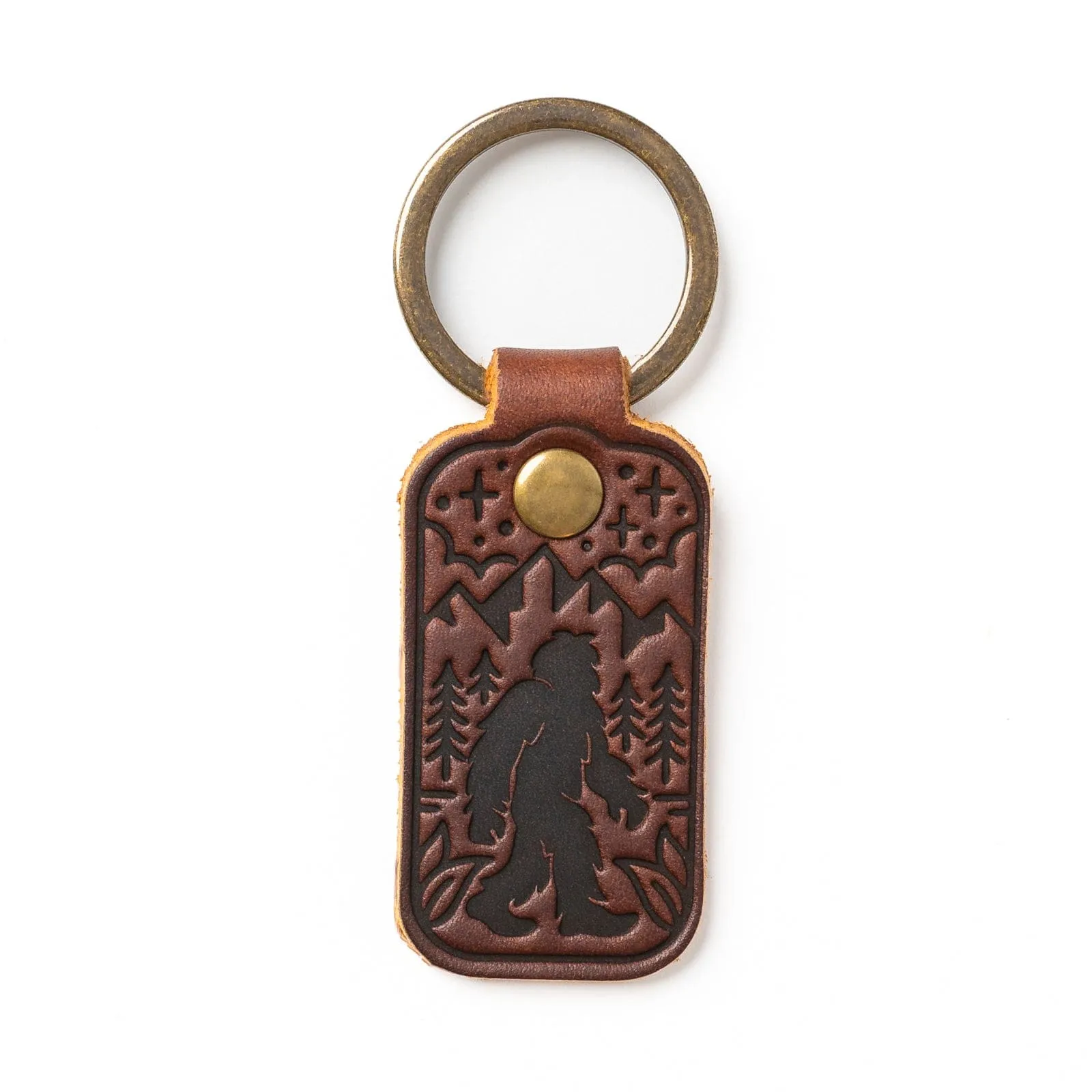 Leather Keyfob - Sasquatch sold by Popov Leather product image thumbnail 4