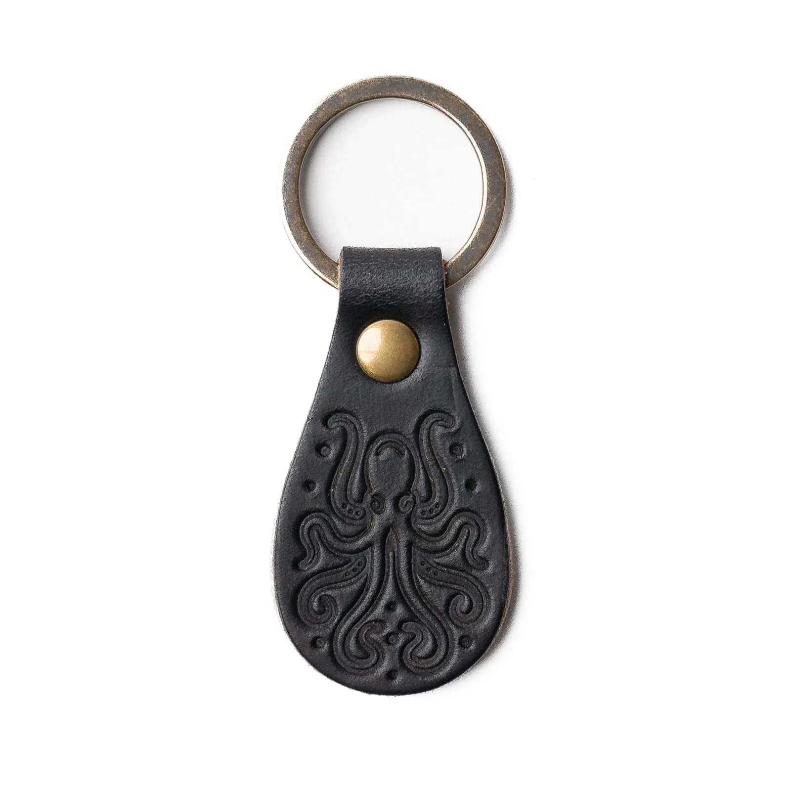 Leather Keyfob - Kraken sold by Popov Leather product image thumbnail 5