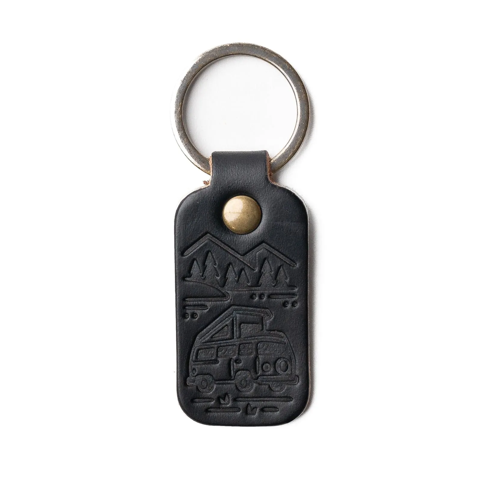 Leather Keyfob - Camper Van sold by Popov Leather product image thumbnail 5