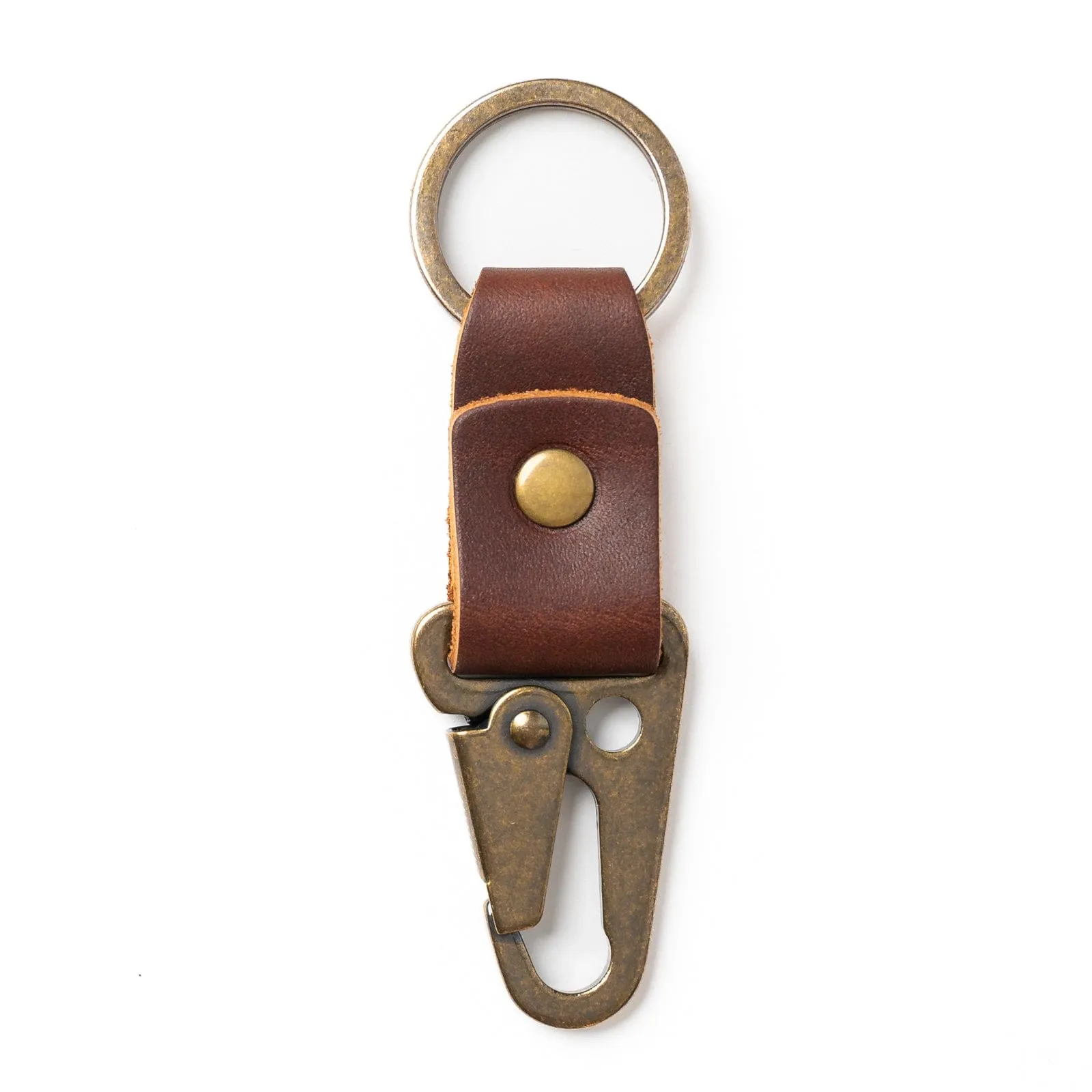 Leather Clip Keychain sold by Popov Leather product image thumbnail 4