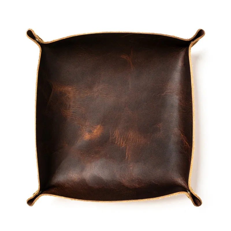 Leather Valet Tray sold by Popov Leather