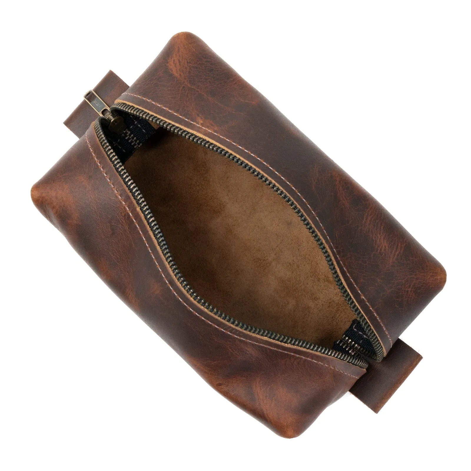 Leather Toiletry Bag sold by Popov Leather product image thumbnail 4