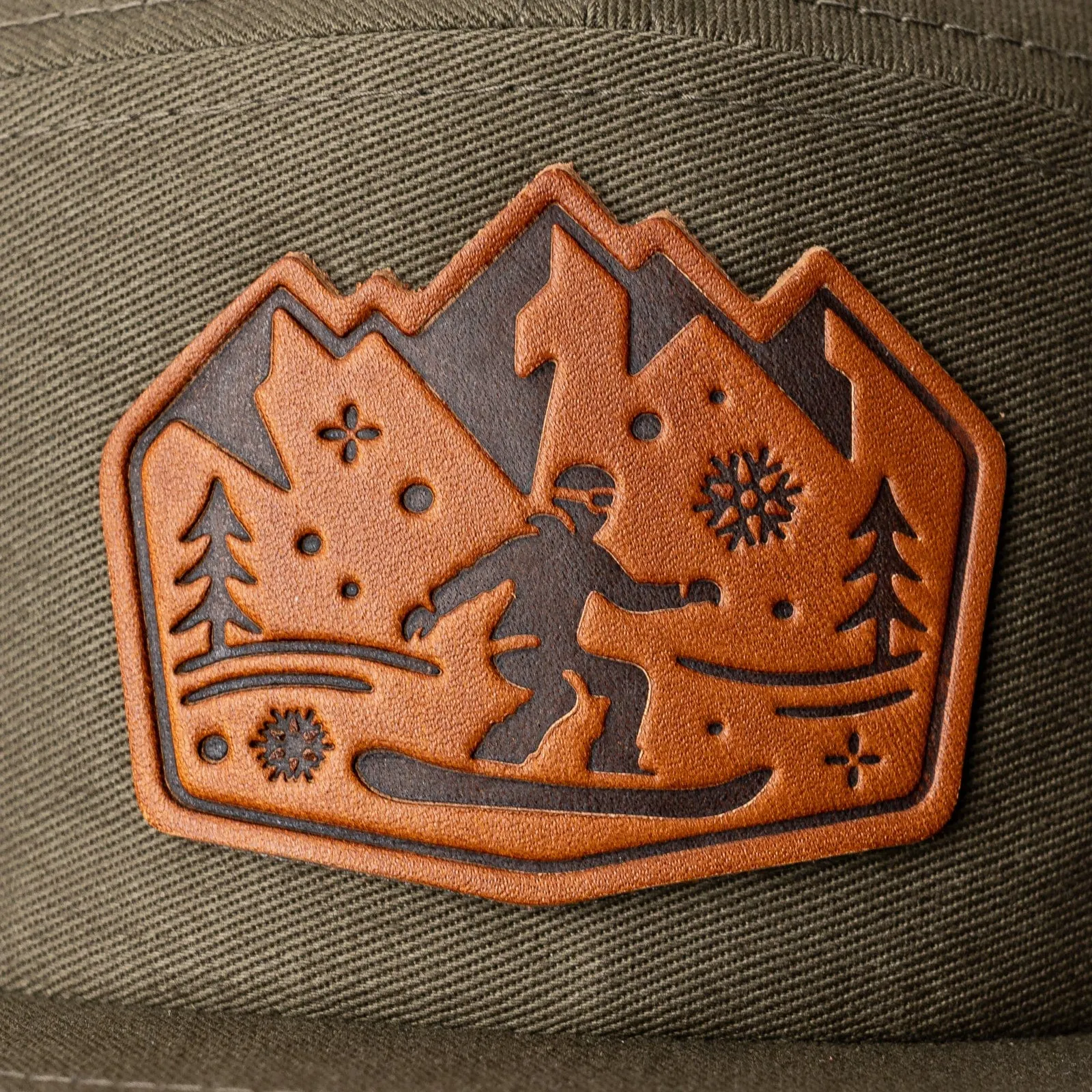Jockey Hat - Snowboarding sold by Popov Leather product image thumbnail 2