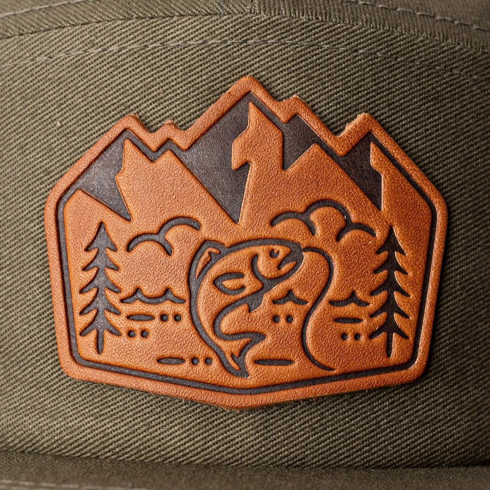 Jockey Hat - Fishing sold by Popov Leather product image thumbnail 3