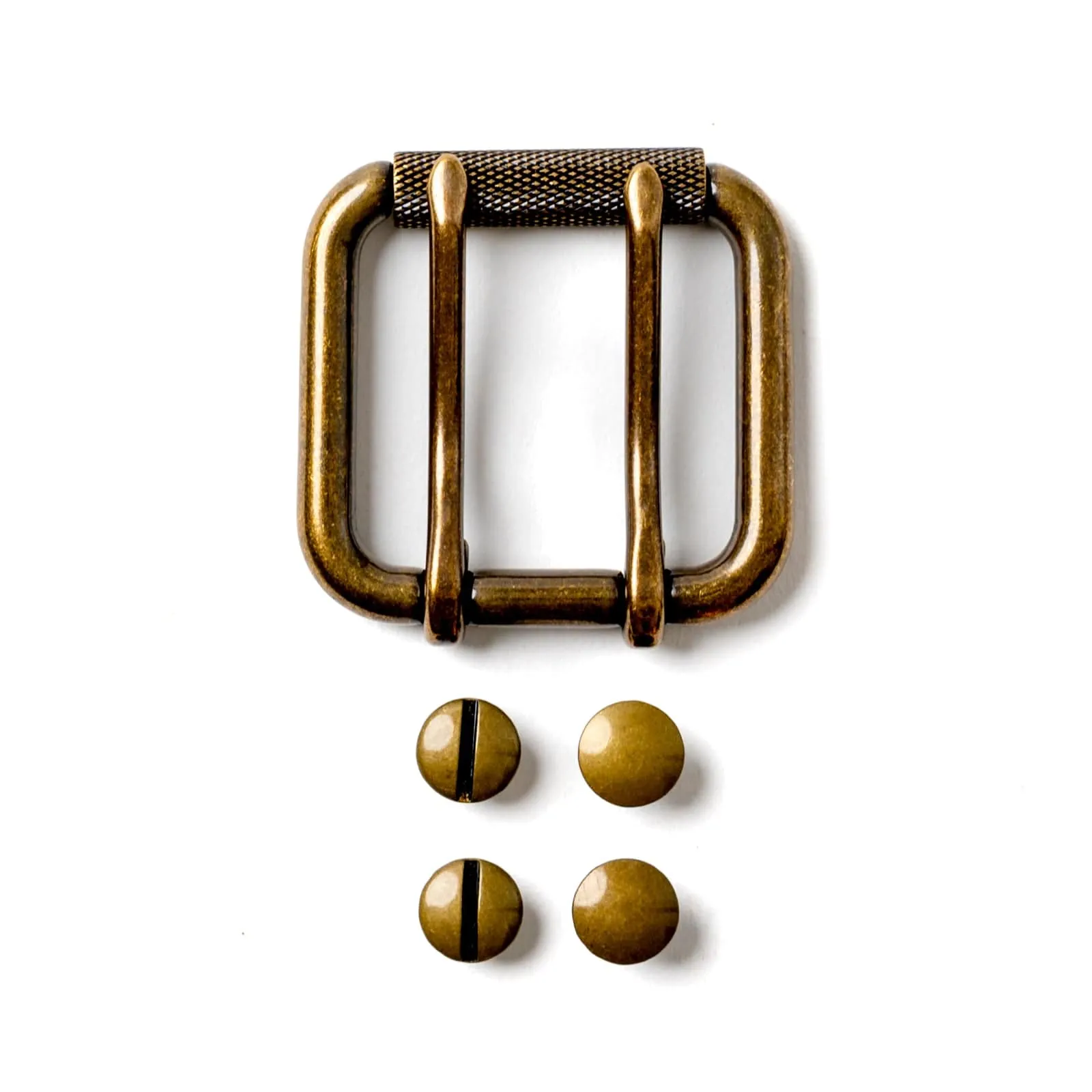 1.5" Double Prong Buckle Kit sold by Popov Leather