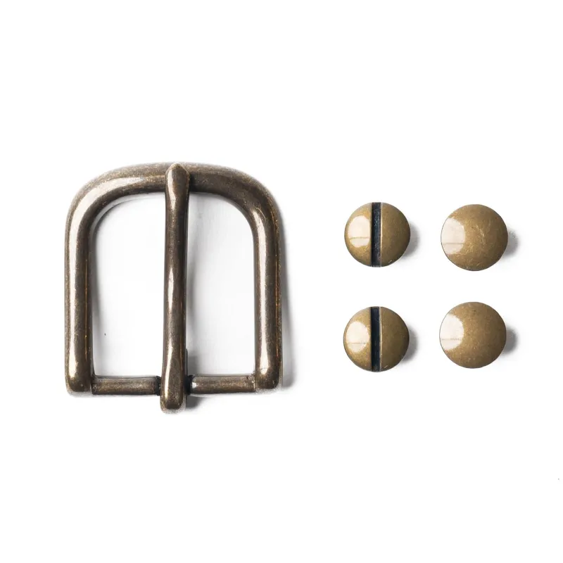 1" Belt Buckle Kit sold by Popov Leather