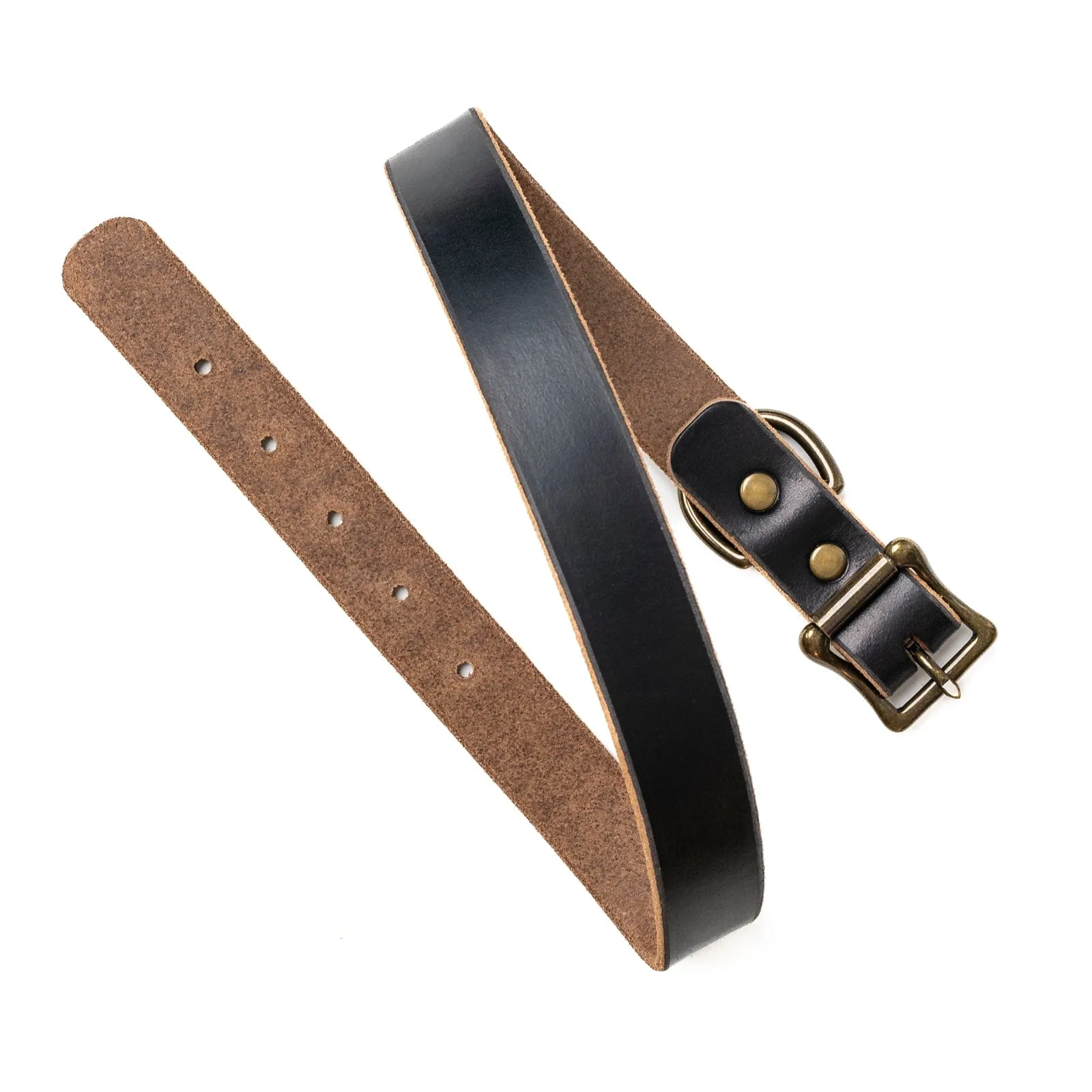 Matching Dog Collar & Leash Bundle - Black sold by Popov Leather product image thumbnail 3