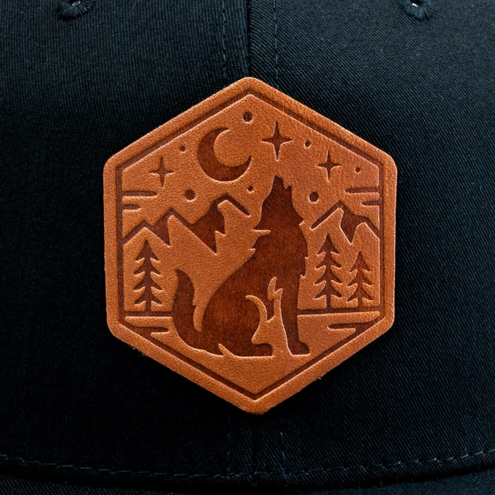 Trucker Hat - Howling Wolf sold by Popov Leather product image thumbnail 2