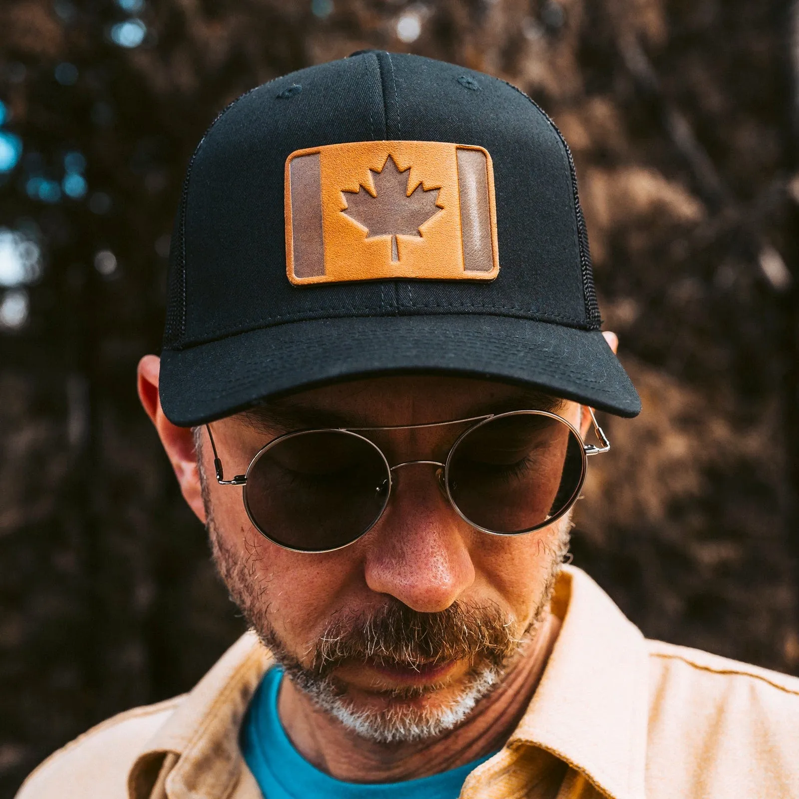 Trucker Hat - Canadian Flag sold by Popov Leather product image thumbnail 2