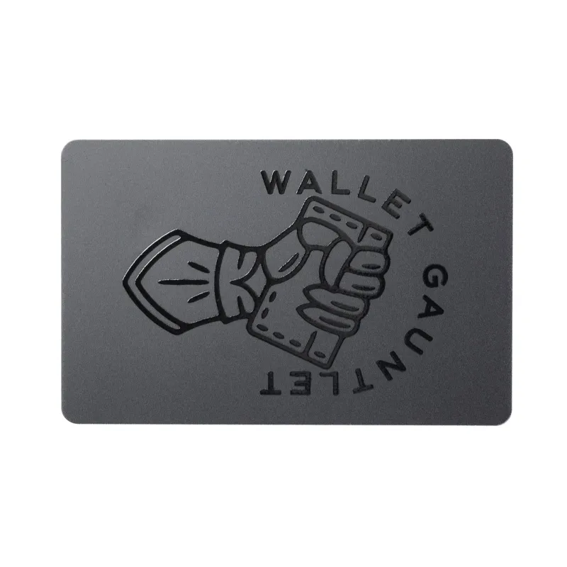 Wallet Gauntlet - RFID Blocking Card sold by Popov Leather