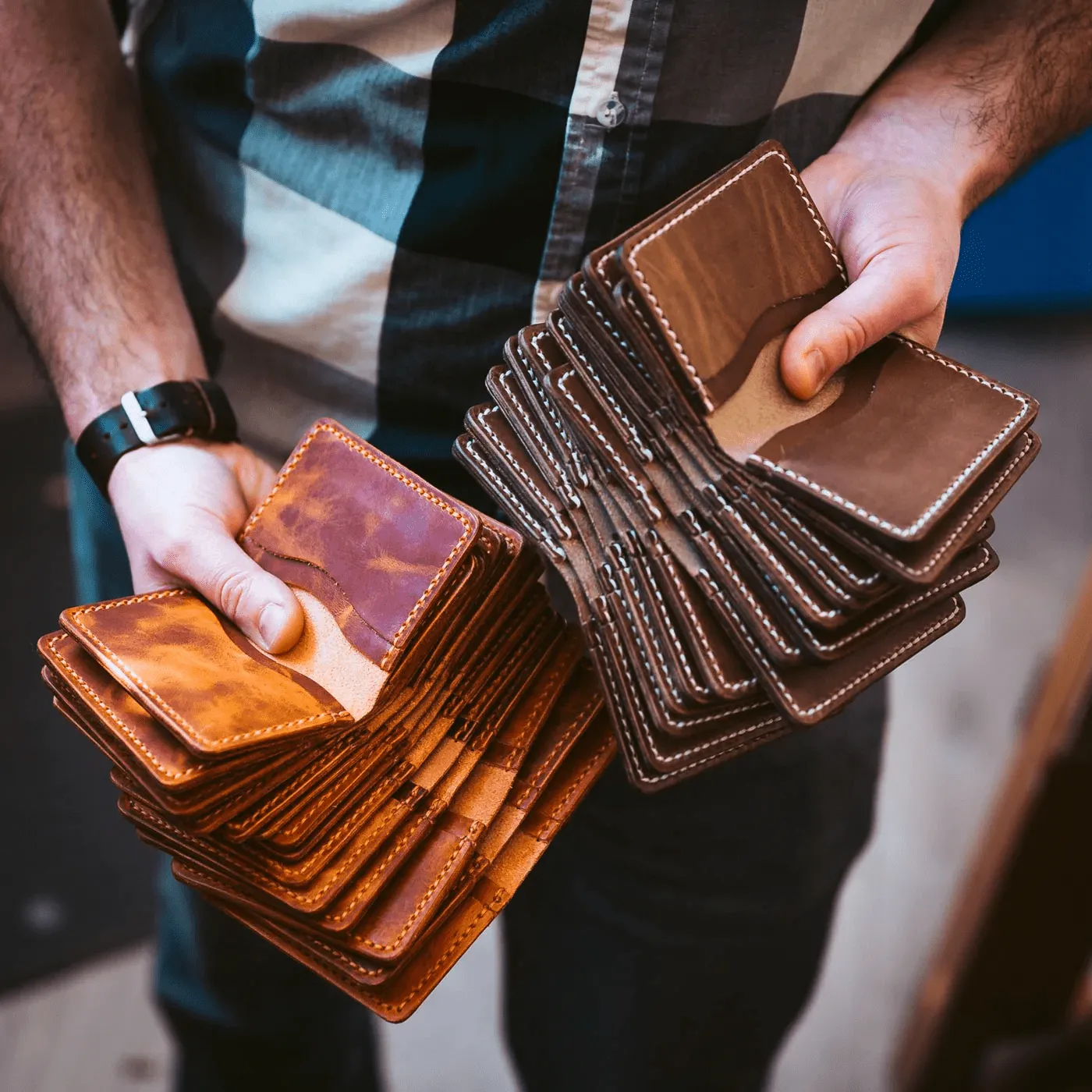 Mystery Wallet sold by Popov Leather