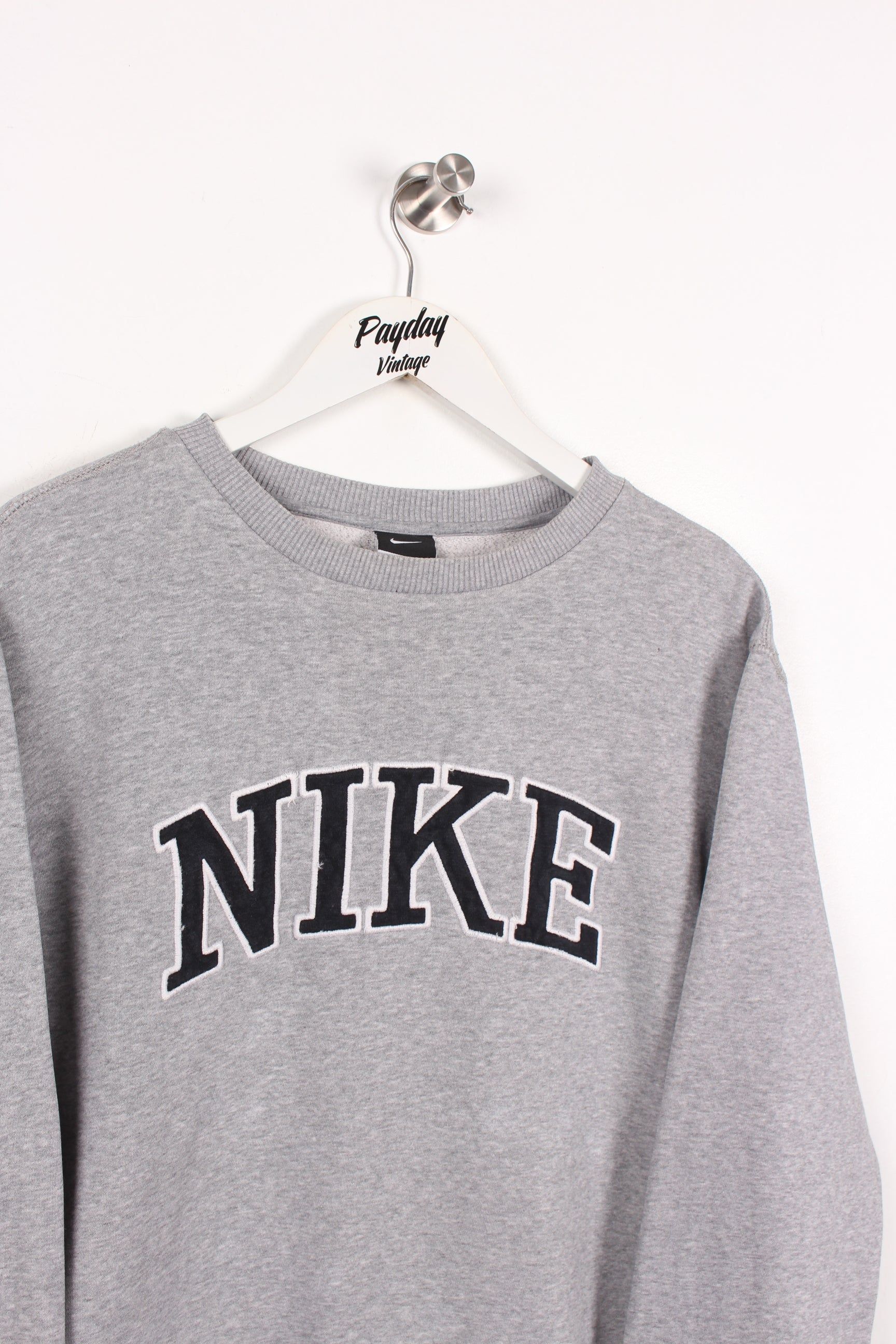 Nike Sweatshirt Grey Large sold by Payday Vintage product image thumbnail 2