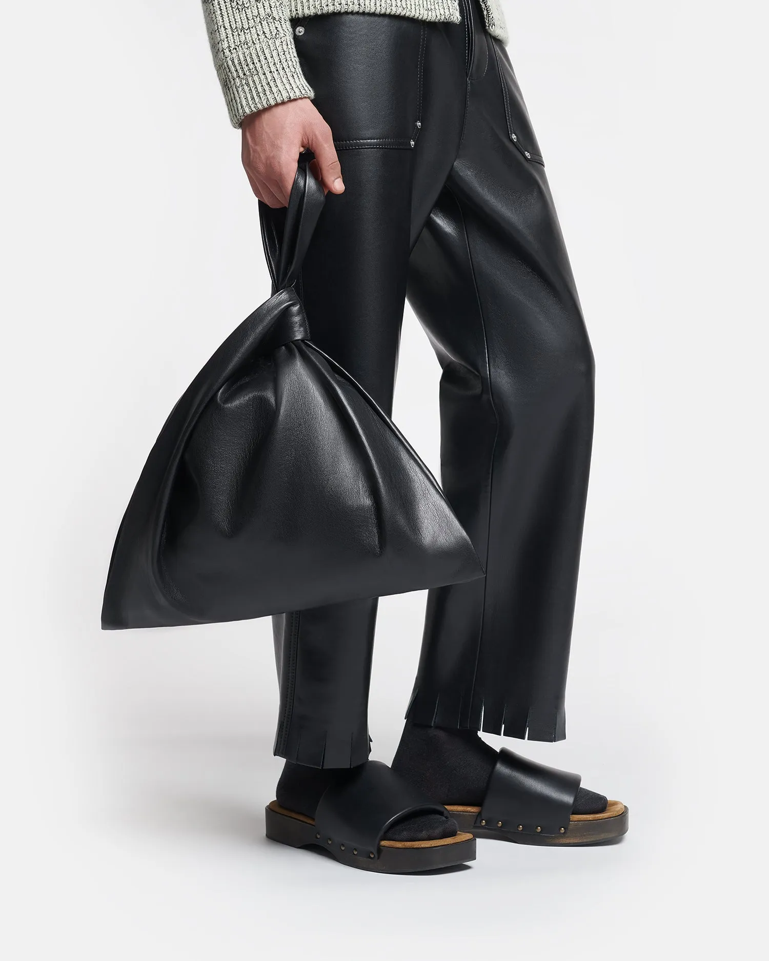 Jen Large - Okobor™ Alt-Leather Bag - Black sold by Nanushka product image thumbnail 5